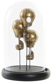 Figura Decorativa Dkd Home Decor Cristal Resina (14 X 14 X 22 cm)