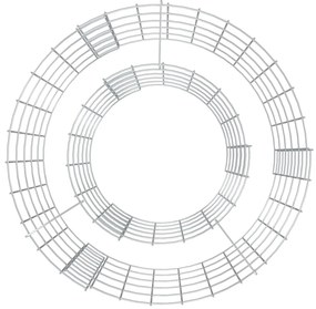 Braseira gabião Ø 50 cm ferro galvanizado