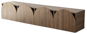 Móvel TV Mesta – Nogueira – 180x35x35 cm
