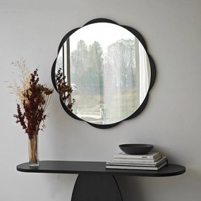 Espelho Fiore – Preto – 65 cm x 65 cm