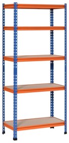 Estante com Prateleiras – Modelo Cefalù – 80x40x182 – Madeira – 6 Níve