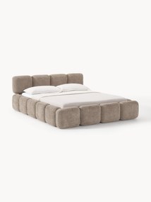 Teddy Bouclé Upholstered Bed Tayla