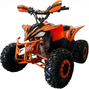 MINI MOTO 4 INFANTIL GASOLINA 125cc MTR KF8 LARANJA