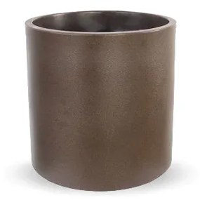 Vaso de flores colorido Polietileno CASA, JARDIM, RESTAURANTE, BAR HORTENSIA 80 (ø80x80 cm) - Castanho