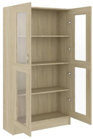 Vitrine Real - Carvalho - 150cm - Design Moderno