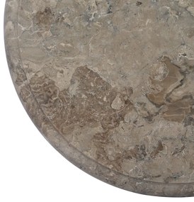 Tampo de mesa Ø40x2,5 cm mármore cinzento