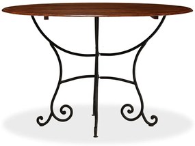 Mesa jantar acácia maciça c/ acabamento a mel 120x76 cm