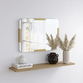 Espelho Pera – Dourado – 50 cm x 70 cm