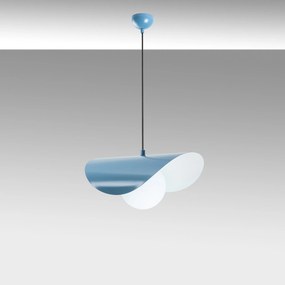 Candeeiro de Teto Vatoz – Azul Claro – 40 x 25 x 15 cm