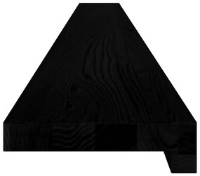 Soleiras da janela 2 pcs 160x15x2 cm carvalho castanho-escuro