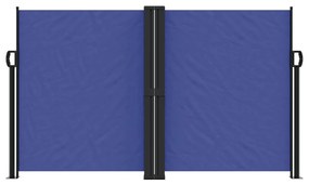 Toldo lateral retrátil 140x600 cm azul