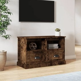Móvel de TV 80x35x50 cm derivados de madeira carvalho fumado