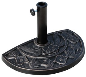 Base para Chapéu de Sol Peso 9 kg Base para Chapéu de Sol de Resina em