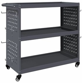 Carro de Ferramentas Antracite 75 x 35 x 73 cm Metal