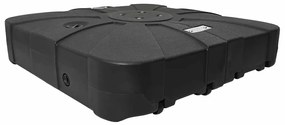 Conjunto de Base de Guarda-Sol Cantilever 2 Peças - 150kg de Areia ou