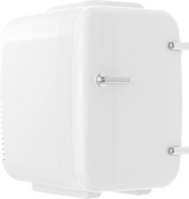 Mini-frigorífico portátil com função de refrigeração e aquecimento, 12 V/230 V, 4 L, 28 x 20,5 x 29,5 cm, branco