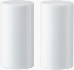 Saleiros e pimenteiros de porcelana Chalk