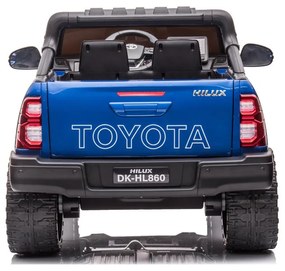 TOYOTA HILUX Carro Elétrico Infantil 24V 2 Lugares C/ MP4 Azul