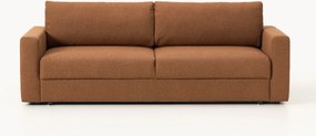 Sofá-cama em bouclé Tasha (3 lugares)