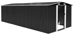 Abrigo de jardim 257x580x181 cm metal antracite