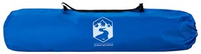 Tenda praia 2 pessoas libertação rápida impermeável azul ciano