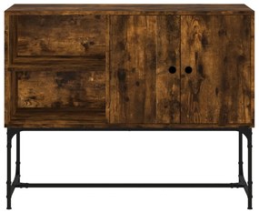 Aparador 100x40x79,5 cm derivados de madeira carvalho fumado