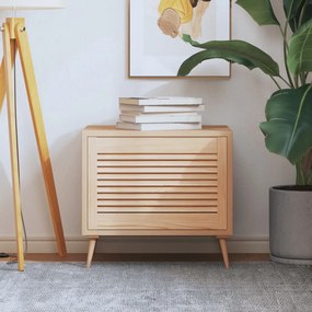 vidaXL Porta de armário com design de persiana pinho maciço