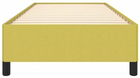 Estrutura de cama em tecido 80x200 cm verde