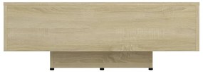 Mesa de centro 85x55x31 cm contraplacado carvalho sonoma