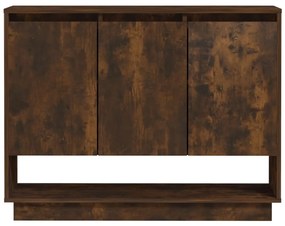 Aparador 97x31x75 cm derivados de madeira carvalho fumado