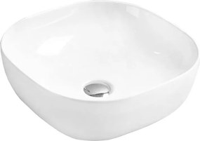 Mexen Vera lavabo de bancada 42 x 42 cm, branco - 21074100