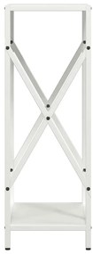 Suporte para lenha 34x25x70 cm aço laminado a frio branco