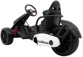 Kart elétrico para Crianças 3 Rodas 12V XR-1 Rodas Espuma EVA Branco
