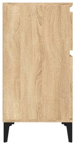 Mesas de cabeceira 2 pcs 40x35x70 cm cor carvalho sonoma