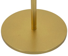 MESA DE APOIO DOHA Ø 51X100 CM DOURADA