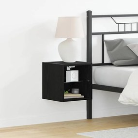 vidaXL Gabinete para TV Preto 30 x 28.5 x 30 cm Madeira processada