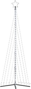 LED Árvore de Natal 495 LEDs Branco Frio 300,5 cm