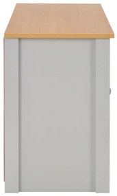 Móvel de TV 120x39x58 cm cinzento
