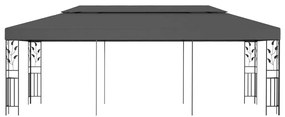 Gazebo 3x6 m antracite