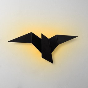 Lâmpada de Parede Pacali – Preto – 56cm x 14cm x 24cm