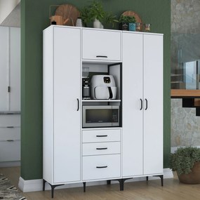 Armário Multiusos JE131 – Branco – 150 x 198,6 x 40 cm