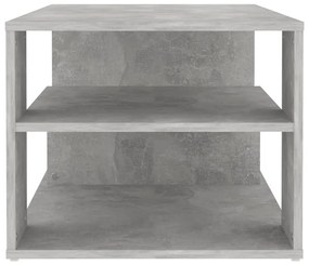 Mesa de centro 100x50x40 cm derivados madeira cinzento cimento