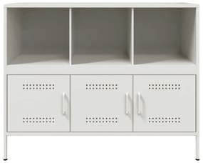 Aparador 100,5x39x79 cm aço branco