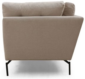 Sofá de 3 Lugares Mapa – Creme – 214 cm x 90 cm x 84 cm