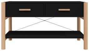 Mesa de centro 82x48x45 cm derivados de madeira preto
