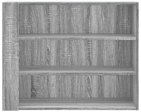 Armário parede 75x35x60 cm derivados de madeira cinzento sonoma
