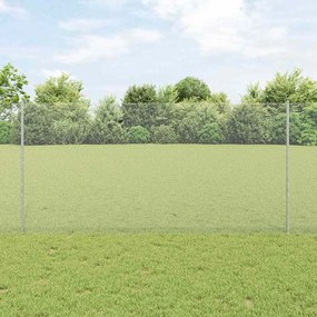 Postes de Cerca vidaXL 22 pcs U-Channel 120 cm Aço Galvanizado