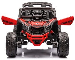 Buggy ELÉTRICO INFANTIL Can AM Maverick Mini UTV 24V 4x4 MP4 Vermelho