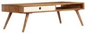 Mesa de centro 110x50x35 cm madeira de acácia maciça
