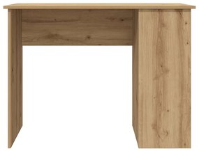 Secretária 100x55x75 cm derivados madeira carvalho artisiano